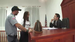 Beautiful Girl Makes Love in The Bathroom