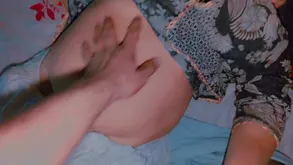 Lonely pussy gets stuffed with a big dick