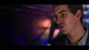 A beautiful slut in glasses forced to jump on a big cock