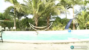 A super beautiful and delicious babe squeezes her magnificent tits