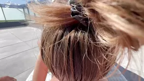 Two hot and sexy babes having fun with a lucky guy on his birthday