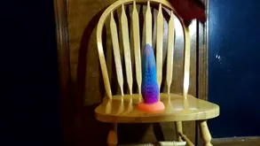 A super beautiful thin and young model has an incredible surprise for you