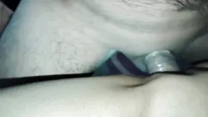 A handsome man fucks his pretty girlfriend with passion