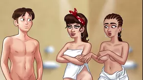 Damon Dice and Bloom Bloom having fun in an intimate setting