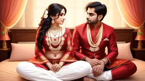 Shades of Grey with a hot brunette and her partner in POV style