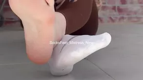 Misha Brooks gets her pussy stuffed with cock in POV style