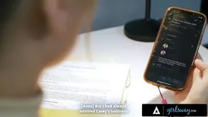 A sexy brunette gives a lot of pleasure to her lover through oral sex