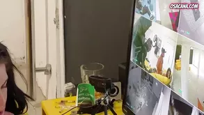 Busty brunette Emma Ford fucked by her boyfriend with passion