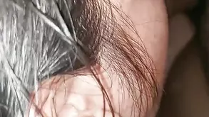 Cute young blonde has an intimate experience with her handsome partner