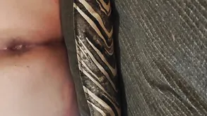 A super cute girl is sucking a huge penis of her boyfriend