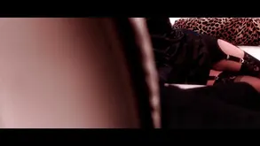 A sexy girl masturbates her clit with her fingers and beats herself on the pussy