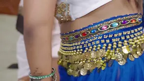 Black haired beauty has sex with her bald lover