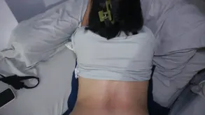 Brunette woman fucked in her sweet pussy