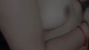 Confident babe shows her favorite moves in thongs