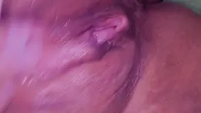 Hot babe is craving for a sweet sticky treat