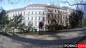 Dancer girl shows her skills in an intimate setting