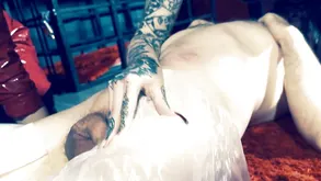 Scottish sex video with a brunette big tits xxx scene