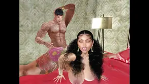 Sexy brunette with juicy ass fucks with a young guy