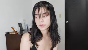 The cute girl has sex with her boyfriend and she moans with pleasure