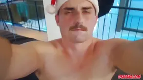 Cute puppies appease their owner with passionate sex after playing