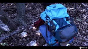 Pretty babe Ariana gets fucked by a big and fat dick