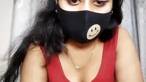 A cute girl in an army uniform pointlessly fighting with a doll