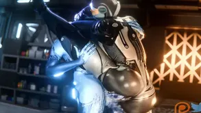 Three hot chicks share one huge dick in their mouths