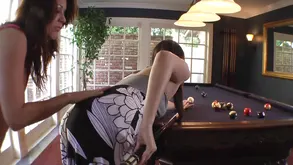 Young brunette has sex with an adult guy with experience