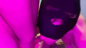 Brunette woman fucked by her husband at night