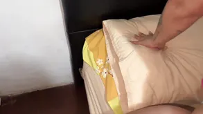 Girl with big ass is shaking it on the street and showing her boobs