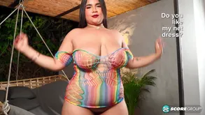 A cute girl fucks with her young boyfriend