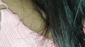 Cute girl awarded the prize for her answers