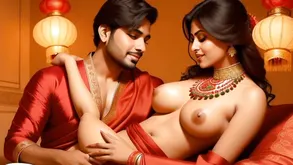 Black haired beauty gets fucked by her masked lover