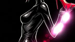 A cute cute girl appears naked in front of the camera