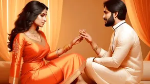 Hot Indian guy gets fucked in his ass by a cartoon character