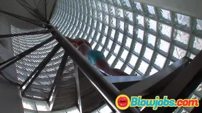 Petite Kyra Banks from Budapest gets her pussy filled with sticky cum