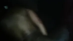 A fat black cock for a big white ass in intense doggy style action