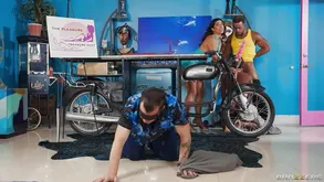 Isiah Maxwell Mazee The Goat Baby Gemini Jasmine Sherni in a steamy unforgettable scene