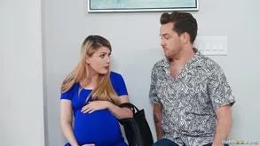 MILF Alexis Fawx and her stepdaughter Riley Rose in hot POV action